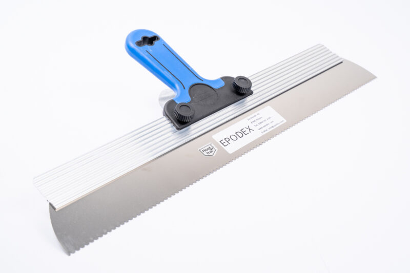 Flächenrakel 25cm mit Stielhalter