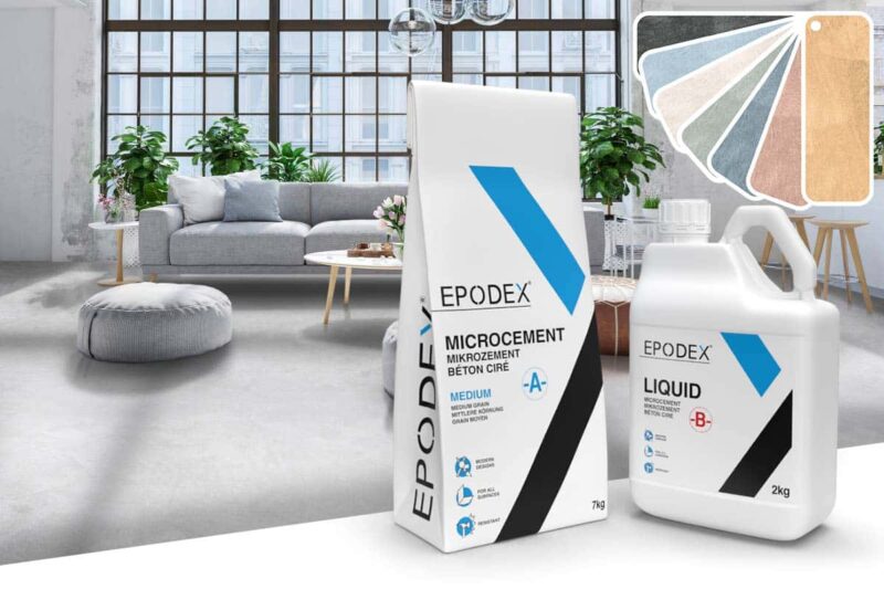 Microcement for Floors and Stairs