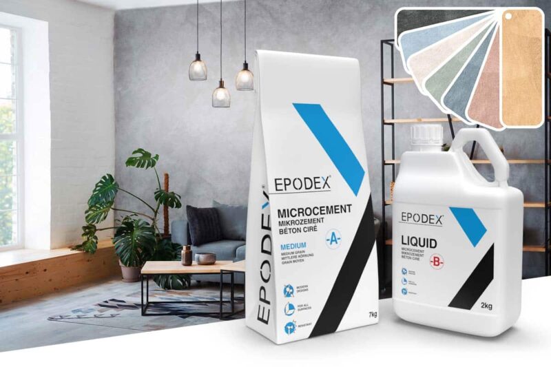 Microcement for Walls, Doors, and Furniture