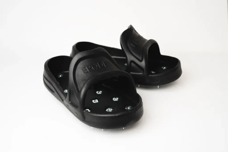 nagelschuhespiked shoes lawn aerator shoes 1